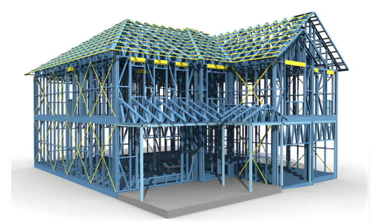 Residential Steel Frame Building