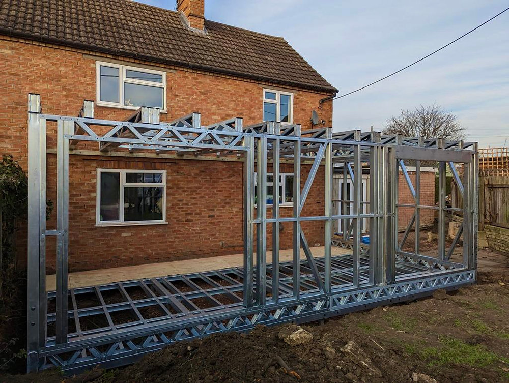 Light Guage Steel Frame Extension