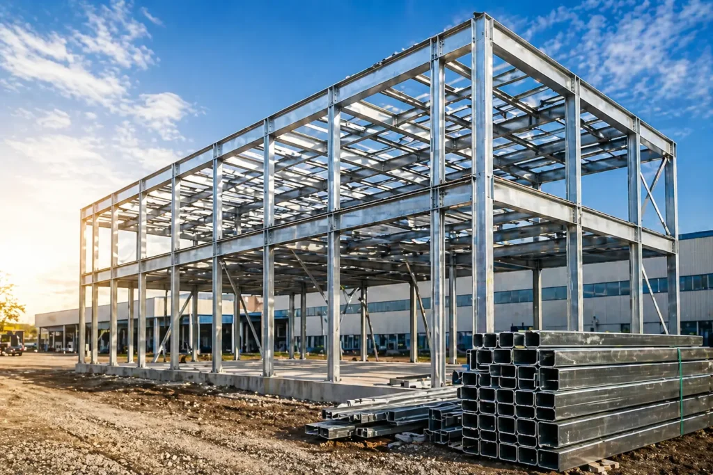 Steel Frame Construction Benefits UK